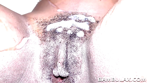 Ebony woman is eager and her pussy hard and ready to be fucked