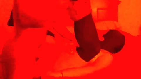 Redheaded babe rides a cock in stockings and lingerie