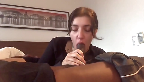 Brunette milf with a hairy pussy gets banged by a big cock