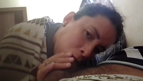 Ebony girl gets her hairy pussy fucked by a big cock