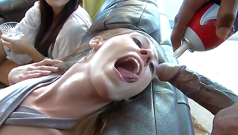 Hot interracial group sex in hot amateur porn video 2