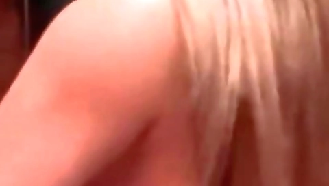 Amateur blonde milf in homemade porn video with two cocks