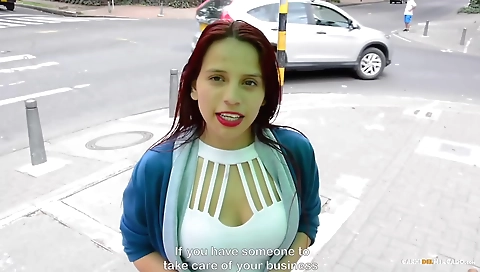 Amateur interracial video with big ass brunette and big tits