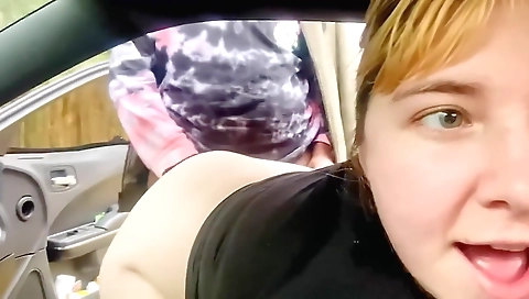 A blonde babe is getting her booty fucked by her best friend