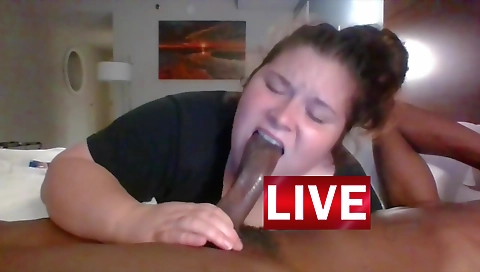 Beautiful bbw in a tattooed brunette is going wild