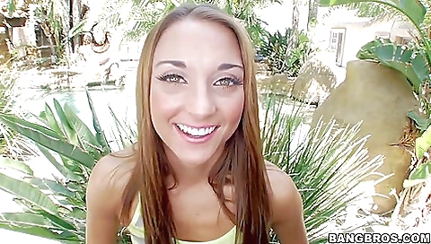 Marry Lynn - Petite Brunette Fucked By 12 Inches Of