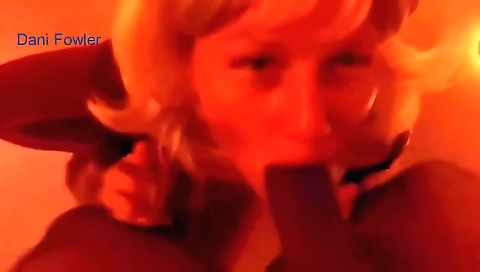 Blonde milf and her lover are in the best mood for sex